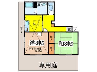 佐藤方の物件間取画像